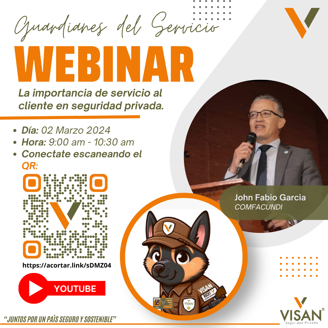 WEBINAR MARZO: GUARDIANES DEL SERVICIO